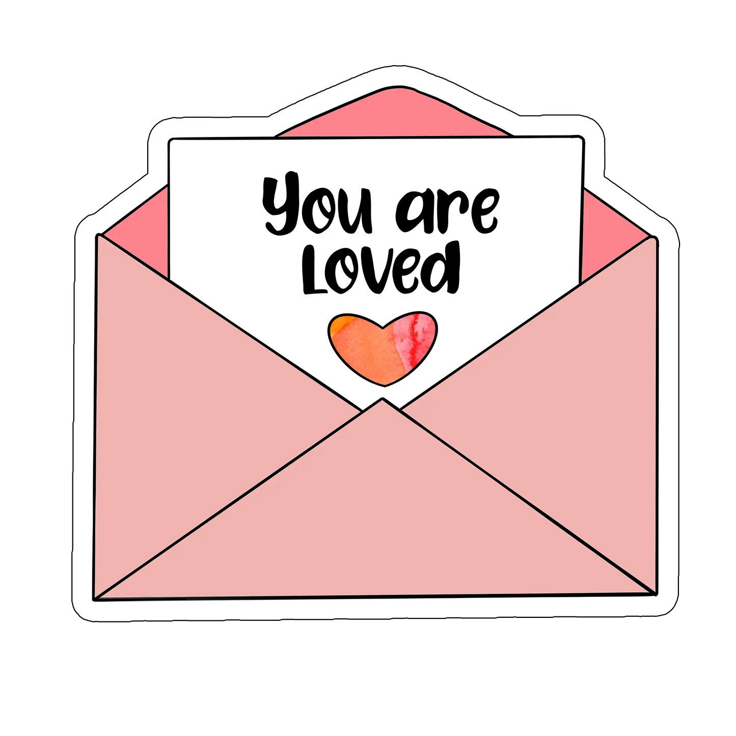 sticker Youareloved