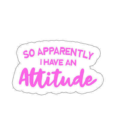 sticker attitude