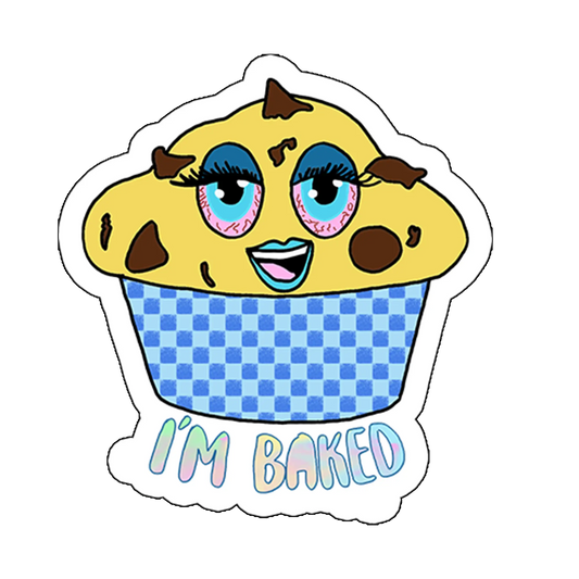 sticker baked