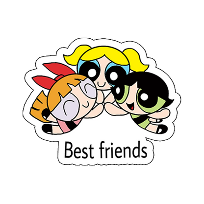 sticker best friends fetitele powerpuff