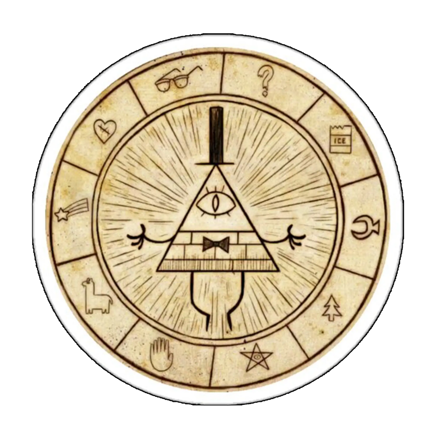 Sticker Bill Cipher