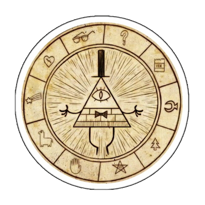 Sticker Bill Cipher