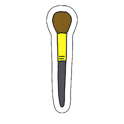 sticker brush
