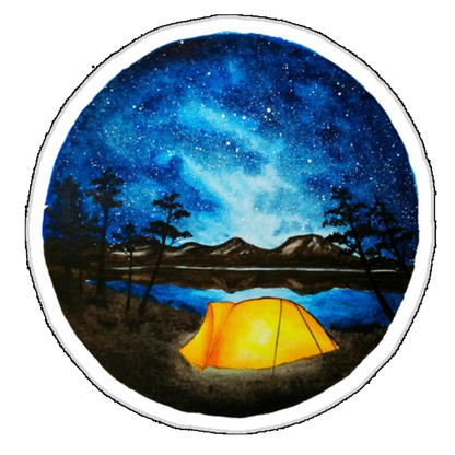 Sticker camping