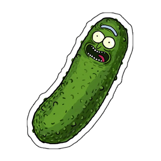 Sticker Castravete speriat