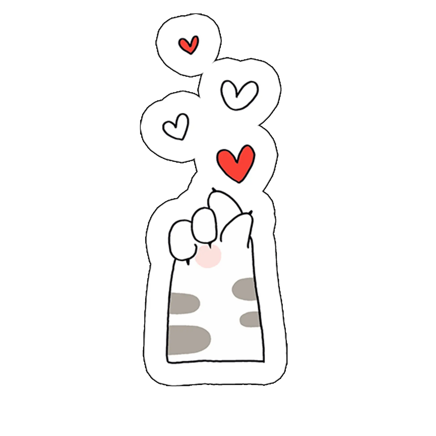 sticker cat_love