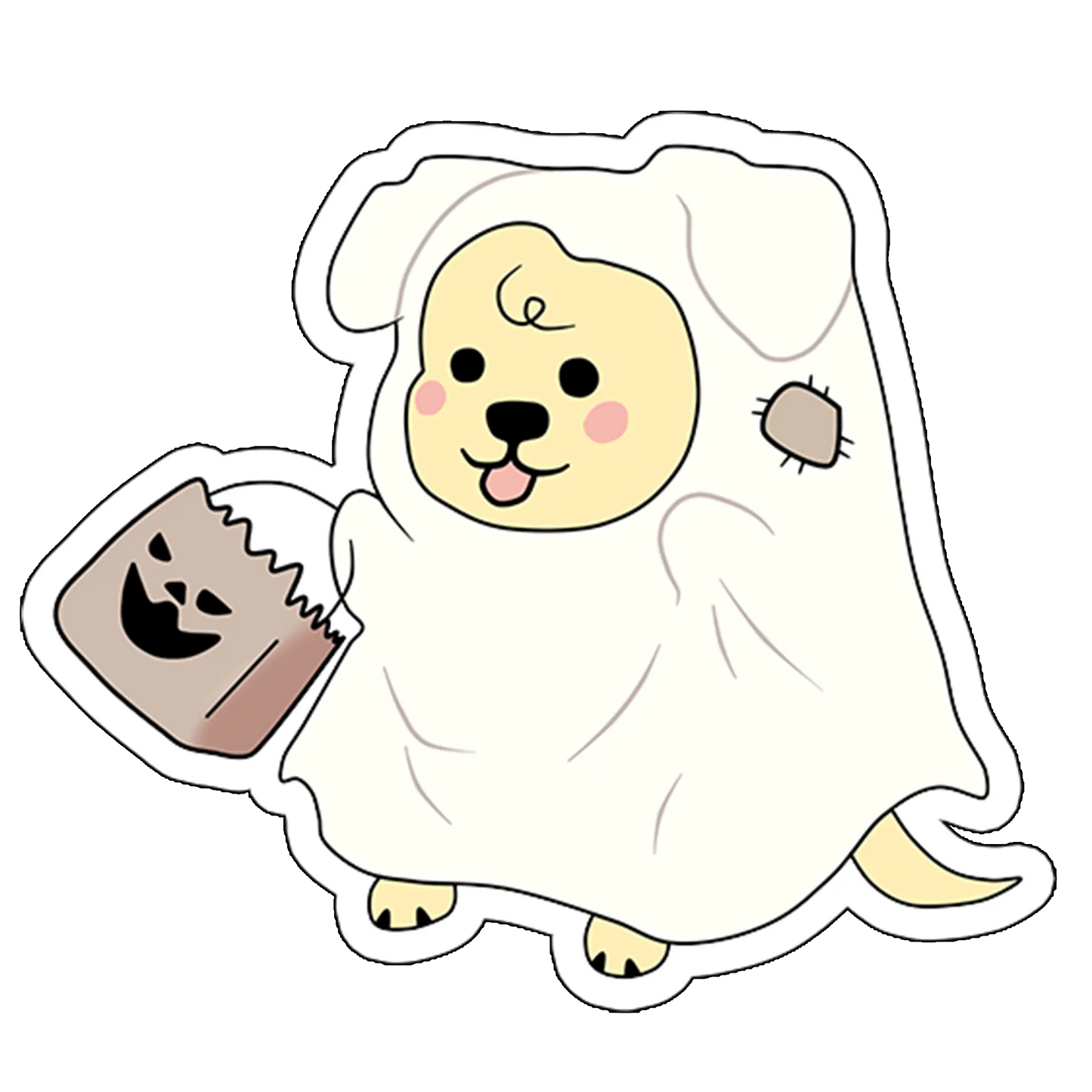 sticker catelus la colindat