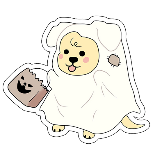 sticker catelus la colindat