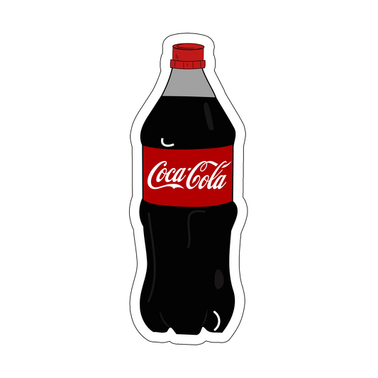 sticker coca-cola-bottle