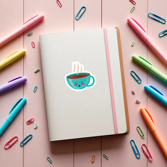 sticker coffee-cup