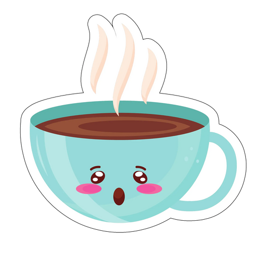 sticker coffee-cup