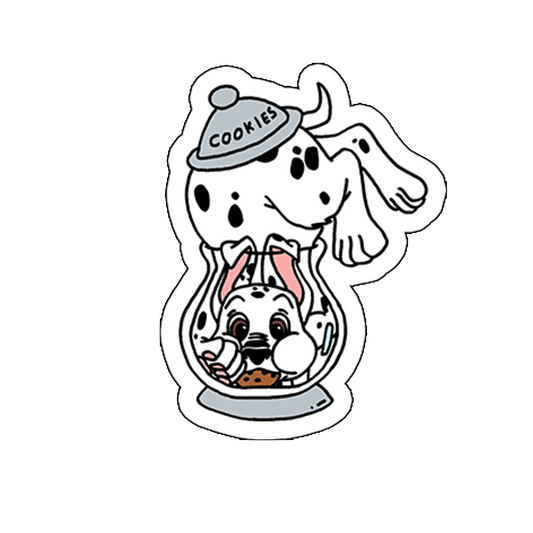 sticker cookie lover