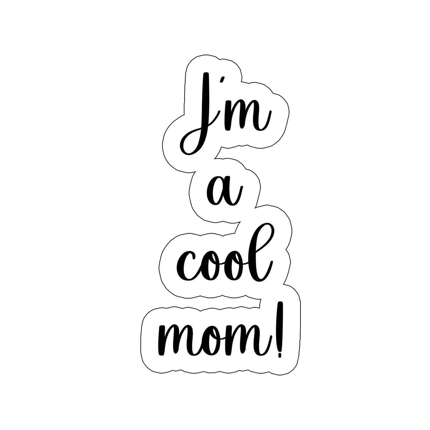 sticker coolmom
