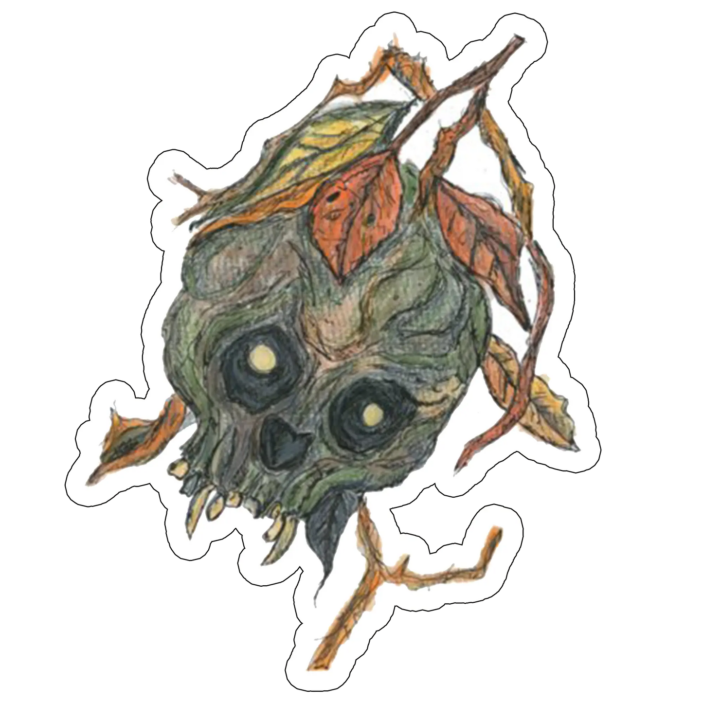 Sticker Craniu