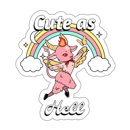 sticker cute as hell