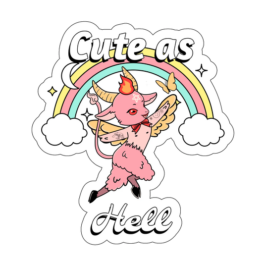 sticker cute as hell