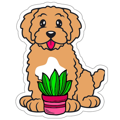 sticker cutedog