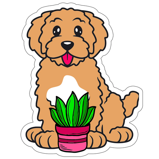 sticker cutedog