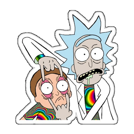 Sticker Deschide ochii, Morty