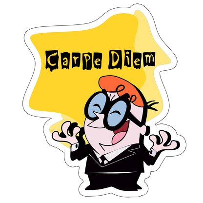 sticker dextercarpediem
