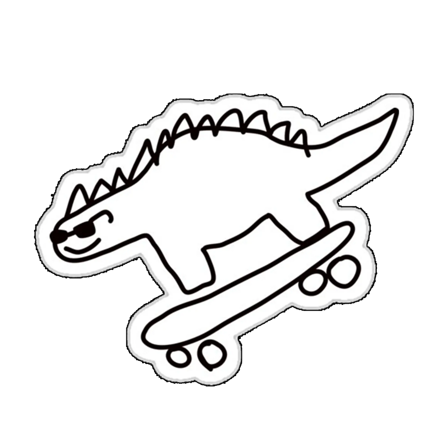 Sticker Dinozaur cool