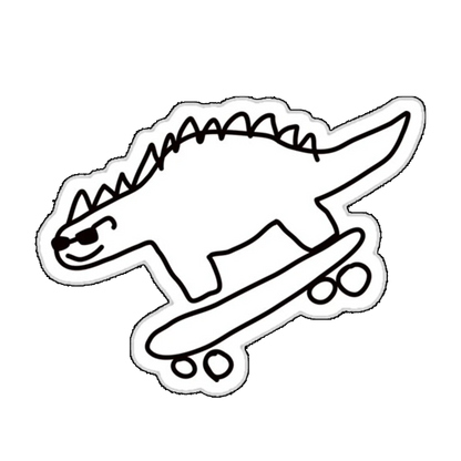 Sticker Dinozaur cool