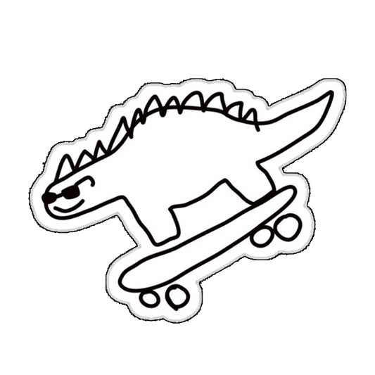 Sticker Dinozaur cool