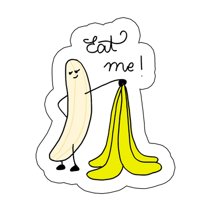 sticker eat me