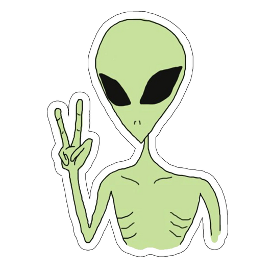 Sticker Extraterestru
