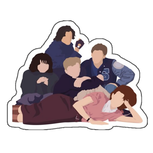 Sticker familie oameni