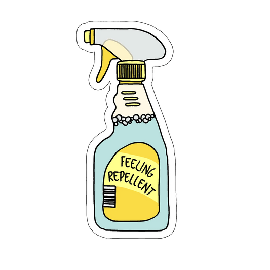 sticker feelings repellent