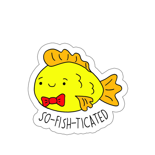 sticker fish pun