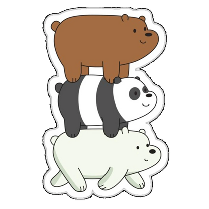 Sticker Fratii ursi