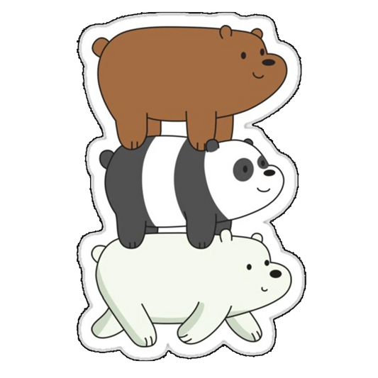 Sticker Fratii ursi