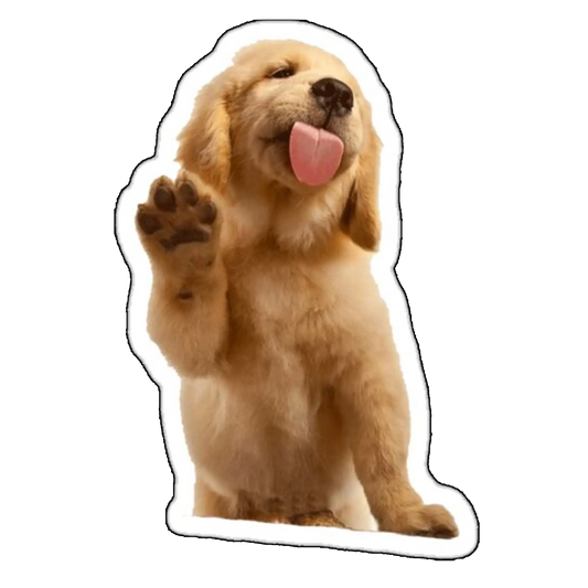 Sticker Golden  Retriever