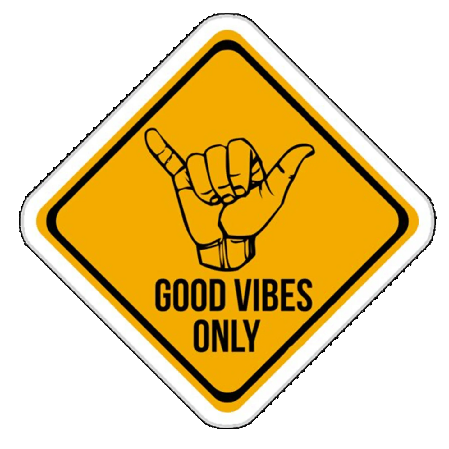 Sticker Good vibes only