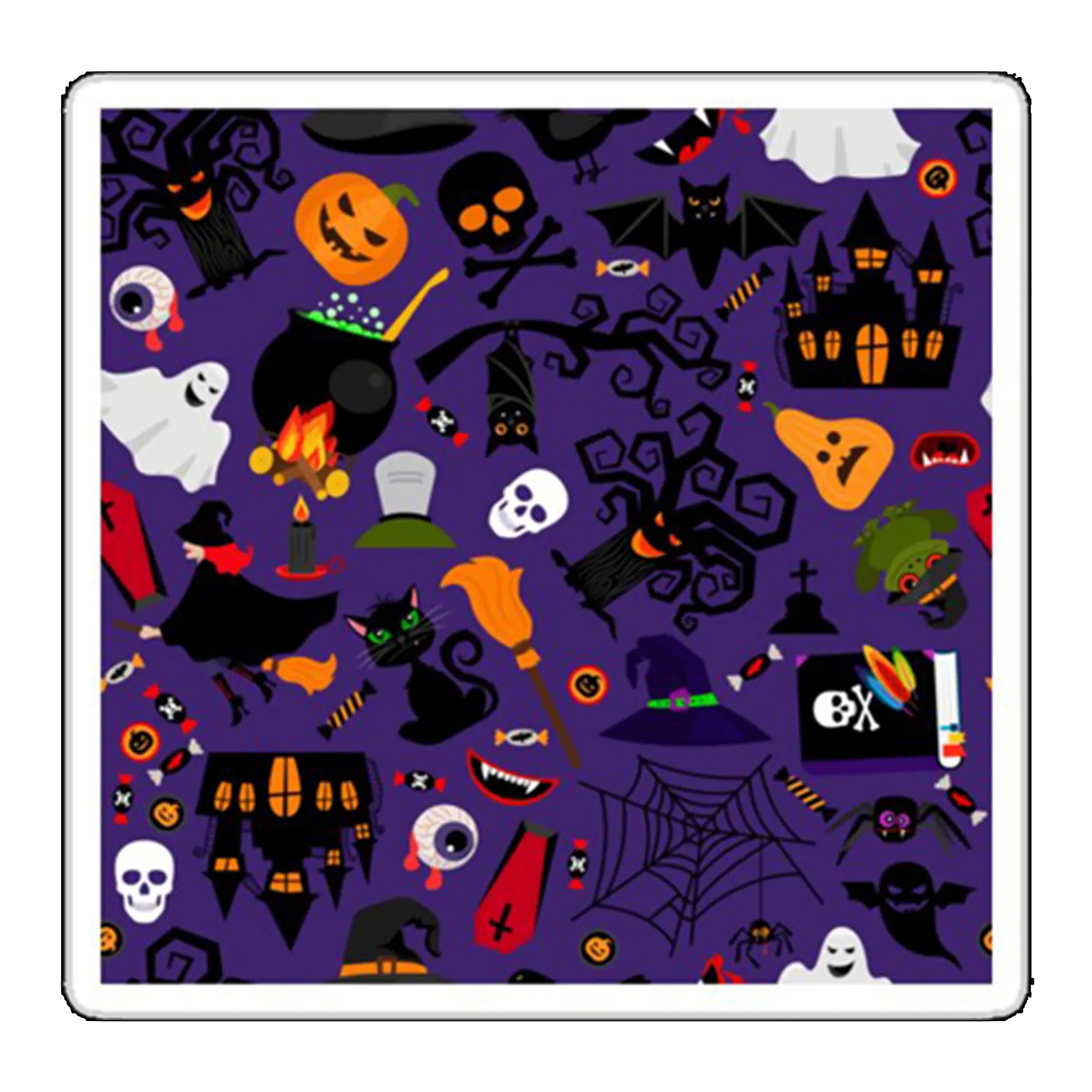 sticker halloween omens