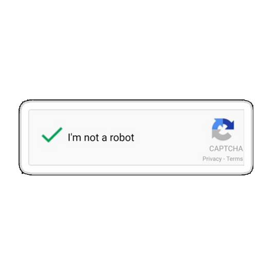 Sticker I'm not a robot