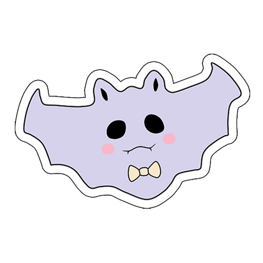 sticker liliac cu papion