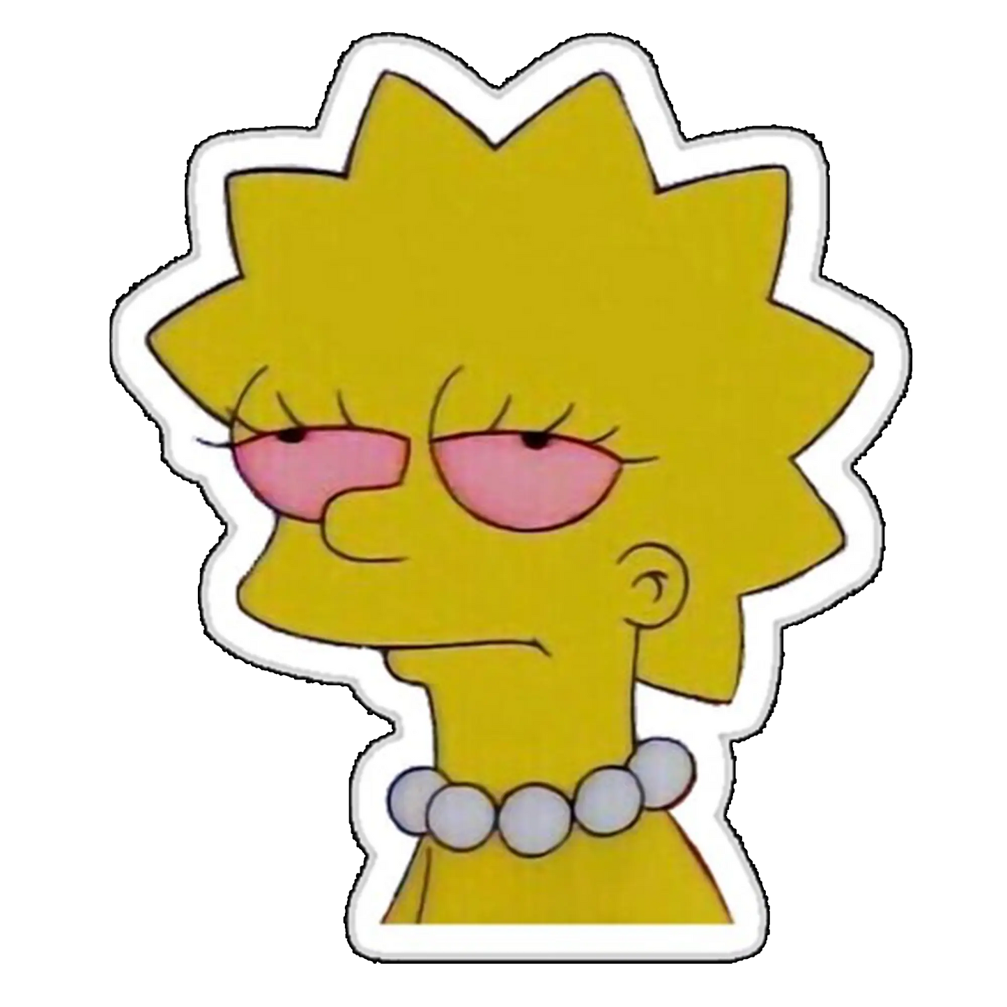 Sticker Lisa Simpson