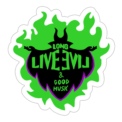 sticker long live evil