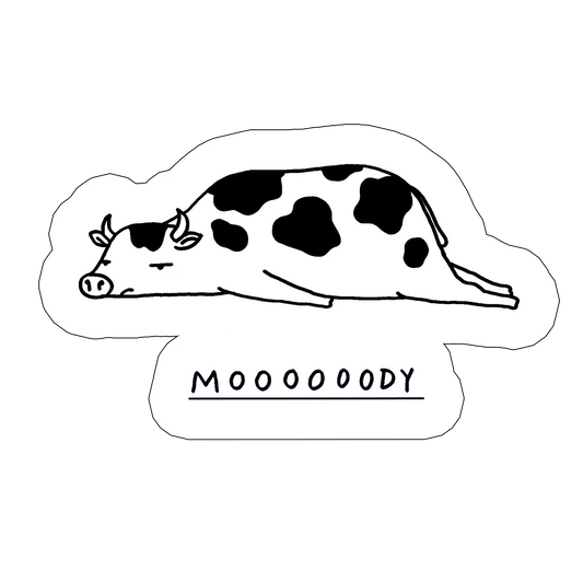 sticker mooooody