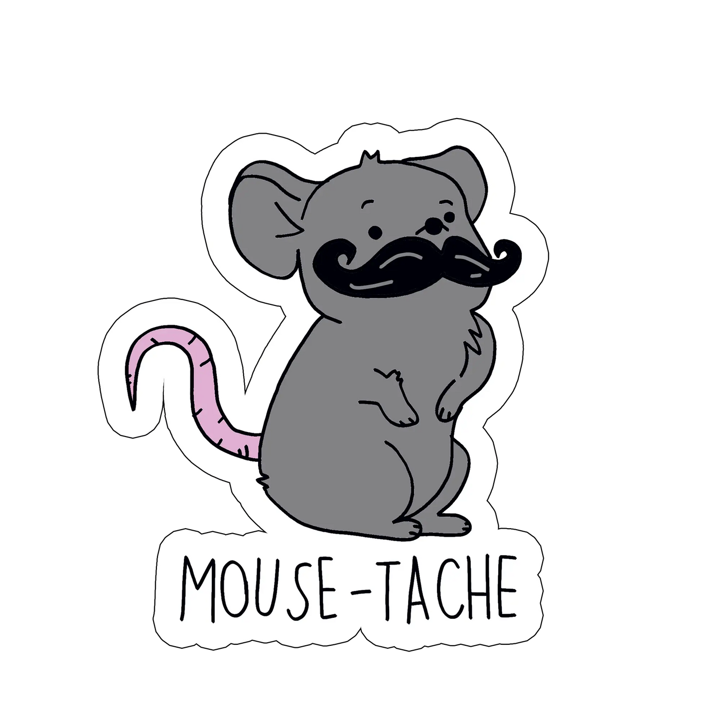 sticker mouse pun