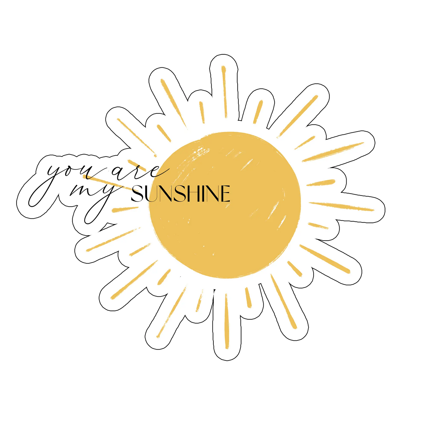 sticker my sunshine