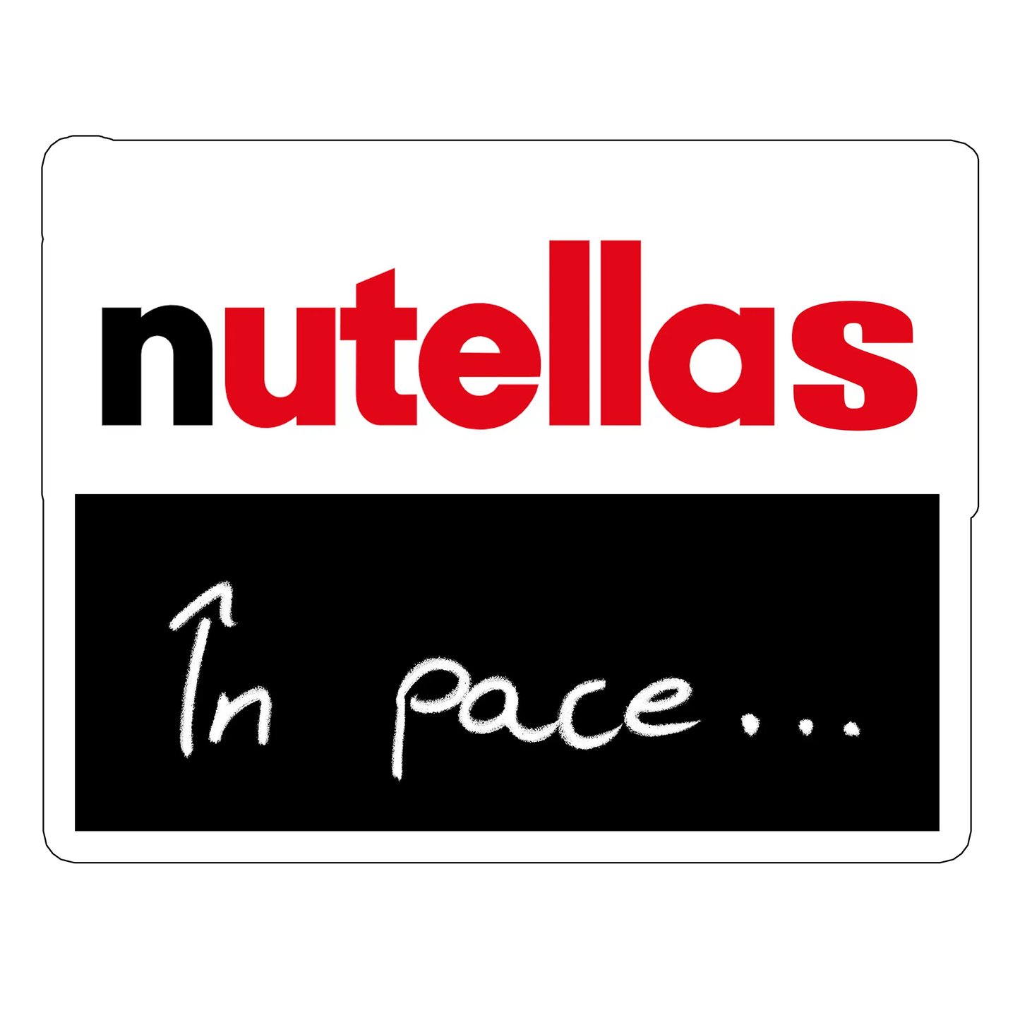 sticker nu te las in pace