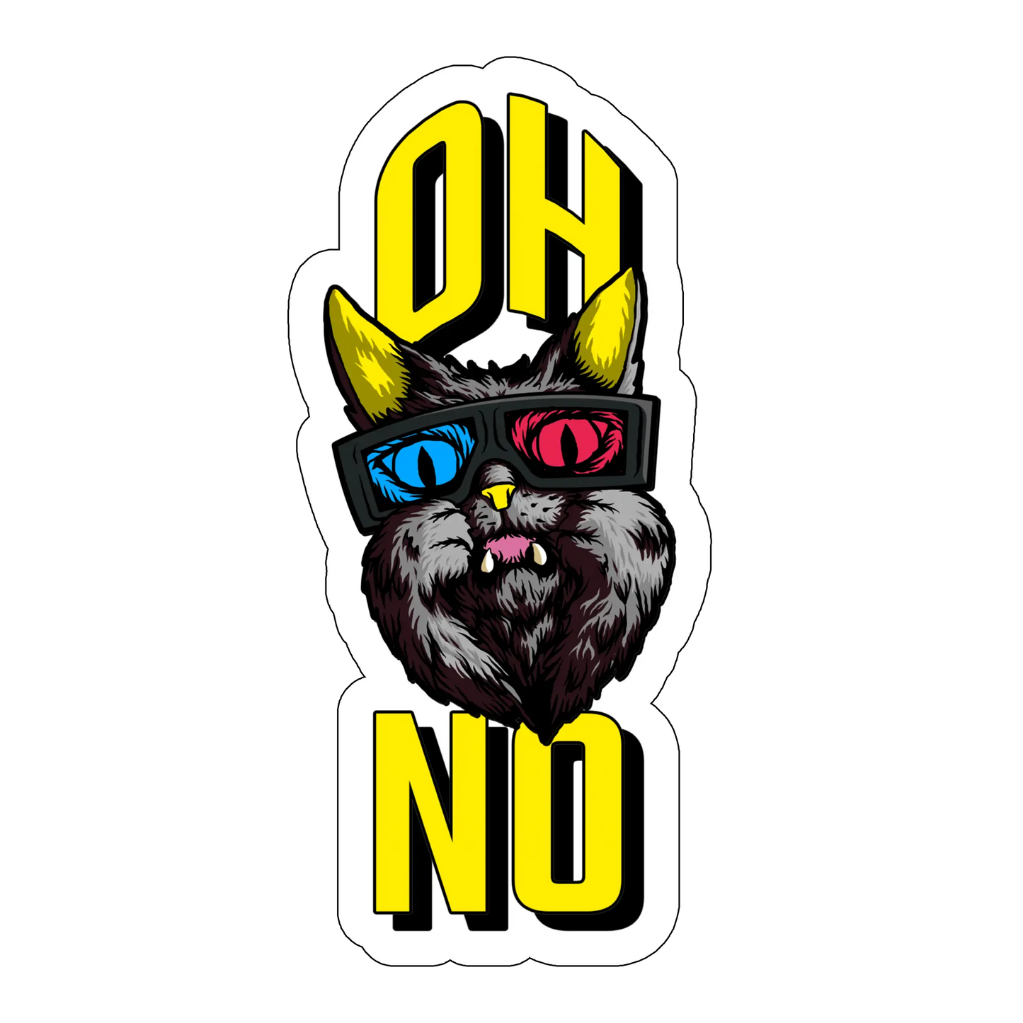 sticker oh no