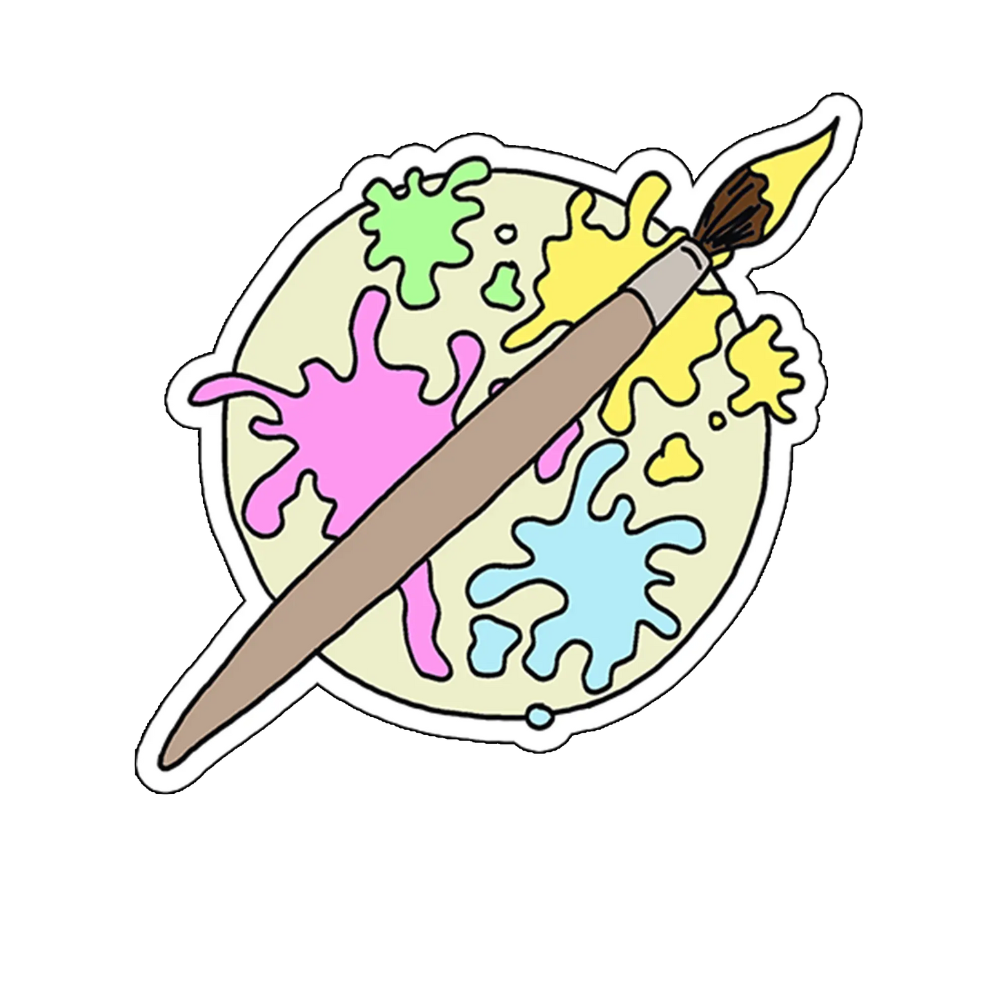 sticker paletă