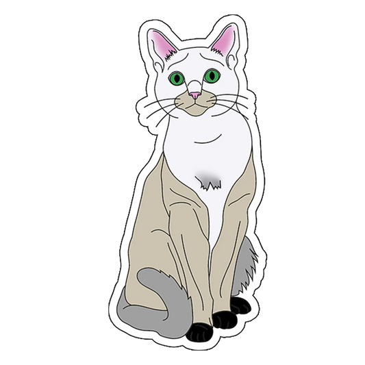sticker pisica