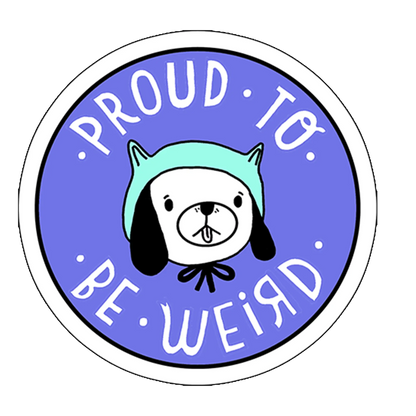 sticker proud_weirdo
