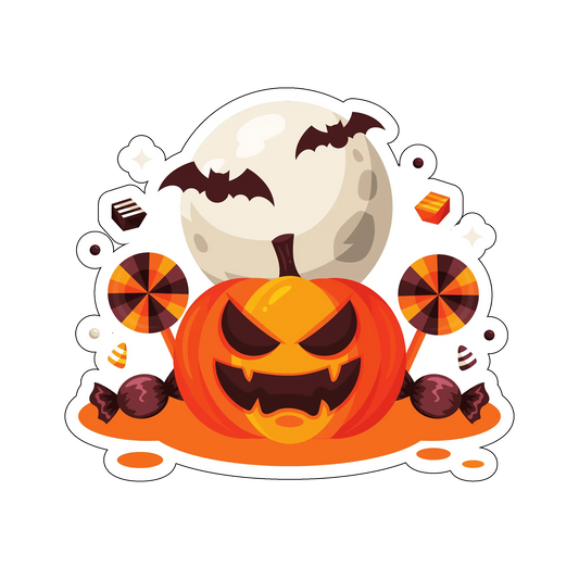 sticker pumpkin